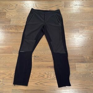 Lululemon Black Winter Run Pants Medium Reflective